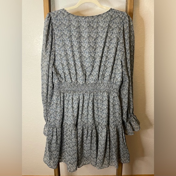 Blue Mini Dress Large NWT - Picture 8 of 13